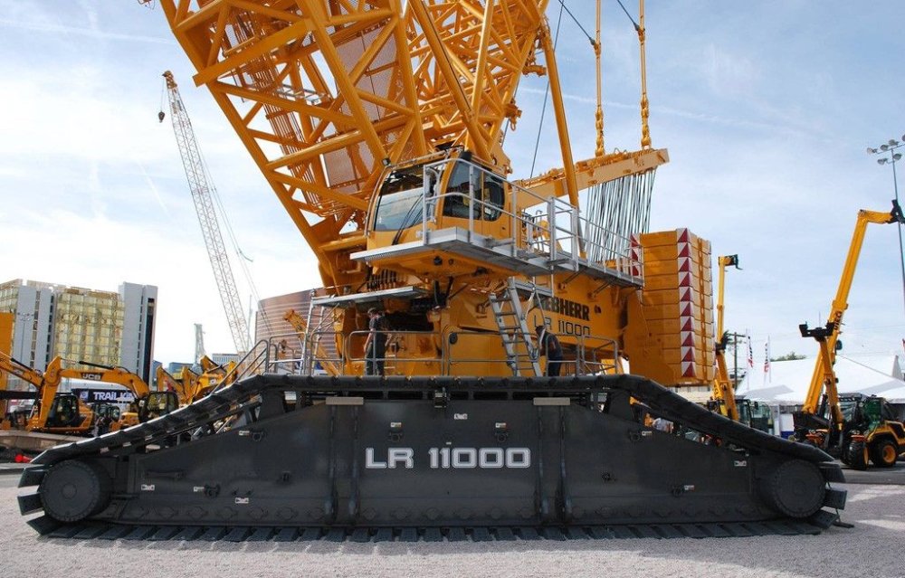 Аренда гусеничного крана 1000 т — Liebherr LR 11000